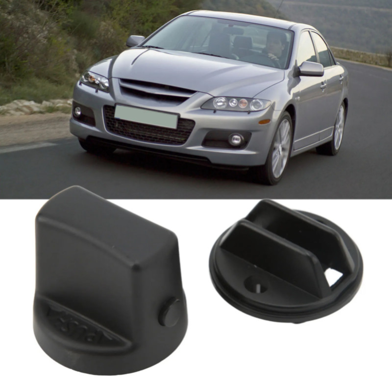 Ignition Key Push Turn Knob D6Y1 76 142 Start Stop Switch Button Set Replacement For Mazda 6 CX7 CX