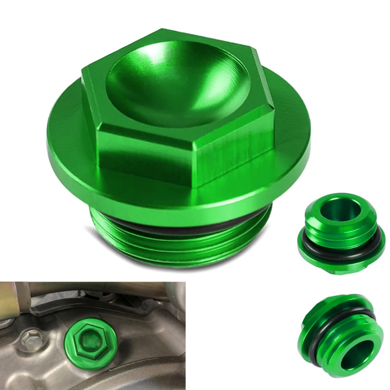 Engine Oil Filler Cap Plug For Kawasaki KX250F KX450F KX250 KX250X KX450 KX450X KX450SR 2004-2023,