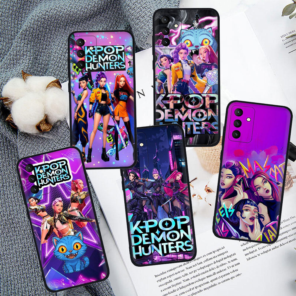 Soft TPU Balck Shell iPhone 17 17Pro 17Pro Max 17 Air K-Pop Demon Hunters เคสโทรศัพท์