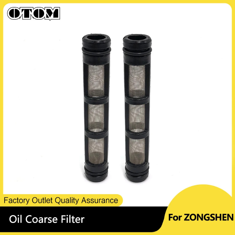 2/4pcs Motorcycle Engine Oil Filter Motor Coarse Filtration Strainer For ZONGSHEN NC250 ZS177MM NC4