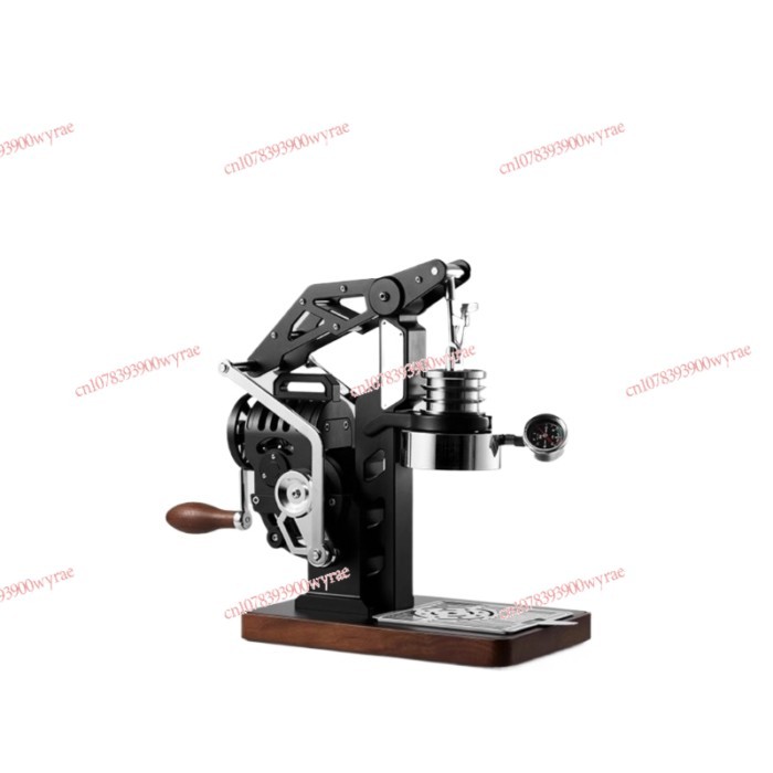 Hand cranked semi-automatic E61 coffee machine with full mechanical concentration and pressure swin
