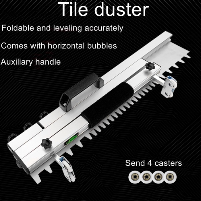 Tile professional flat duster automatic paving floor tiles flat sand leveling tool artifact folding