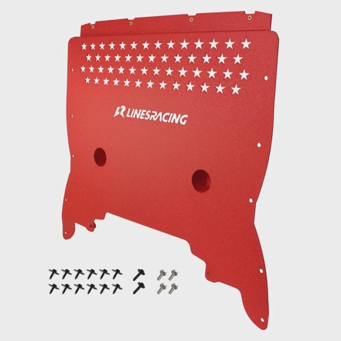 Upgrade Aluminum Oil Cooler Skid Plate LR For BMW F90 M5 LCI Competition S63 Engine 4.4L Twin-Turbo