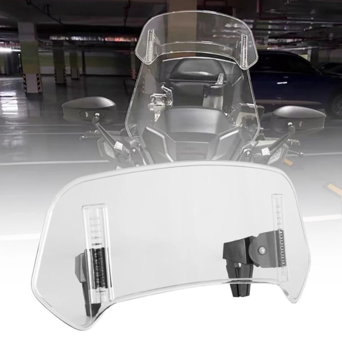 For YAMAHA TMAX TMAX 500 TMAX 530 TMAX560 Universal Motorcycle Windshield Extension Adjustable Spoi