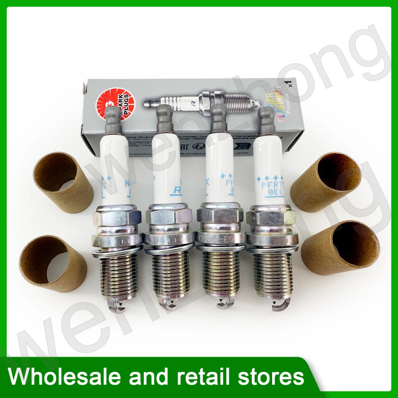 06H905601A PFR7S8EG 1675 Dual Platinum Spark Plug For Golf Eos Jetta A3 A4 A5 A6 Q5 R8 S5 TT Passat