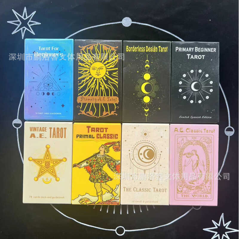 2023 Waite Tarot English Tarot 10.3 X6 พร้อมคู่มือกระดาษ