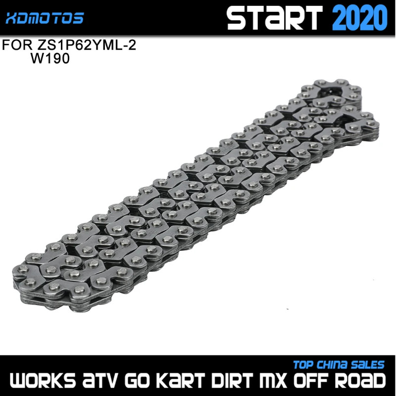 Motorcycles Engine Timing Cam Chain 94 Links For 2 Valve Zongshen 190cc Z190 W190 ZS1P62YML-2 Engin