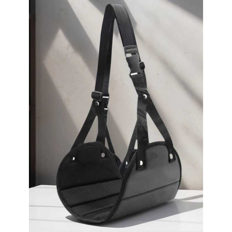 C 2Pcs Airplane Foot Mock Adjustable Airplane Foot Rest Portable Trav Foot Leg Rest Flight Foot Leg