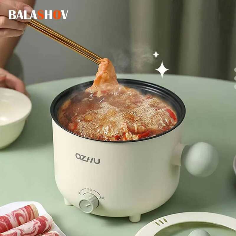 C Electric Rice Pot Multicooker Hotpot Stew Heating Pan Noodles Eggs Soup Rice Cookers Cooking Pot