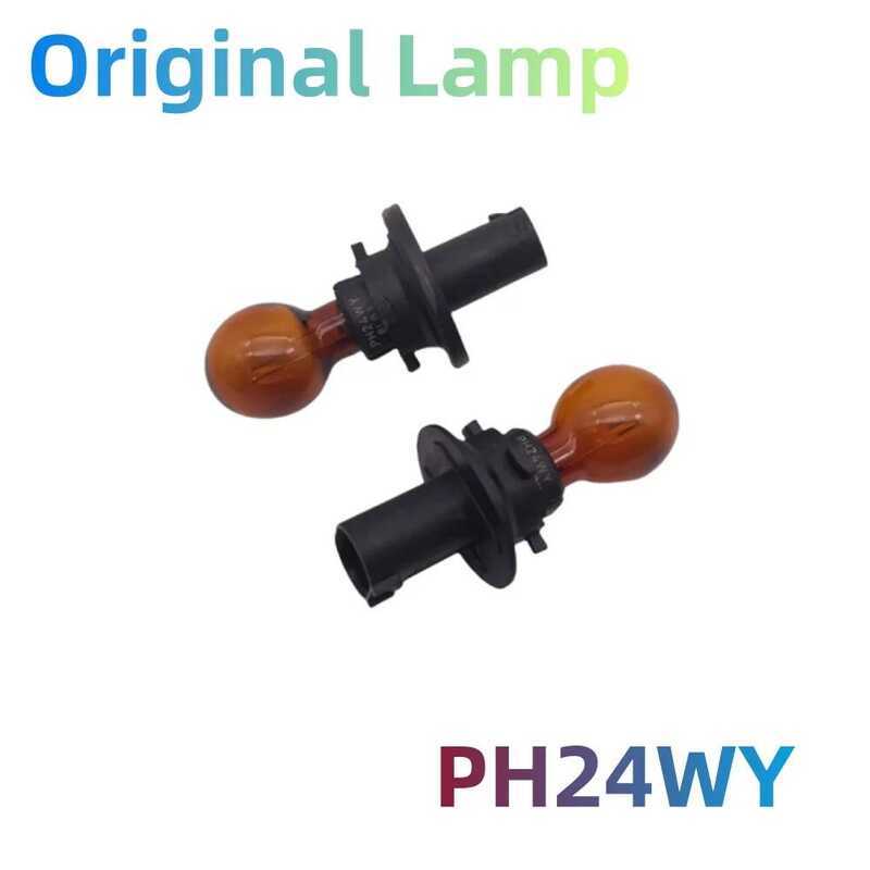 C 1Pair Amber Original 24Wy N10737401 Turn Signal Lamp Bulb Fit For Audi A4 Q5 S4 VW SKODA Hpc24wy