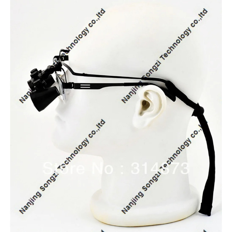2.5X 3X 3.5X optional Hight Quality Metal Half frame Binocular Dental Loupes jewellery Loupes