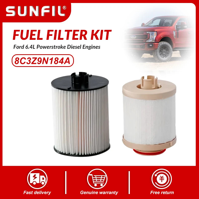 For Fuel Filter Kit 8C3Z9N184A 8C3Z9N184C 8C3Z-9N184-A 8C3Z-9N184-C