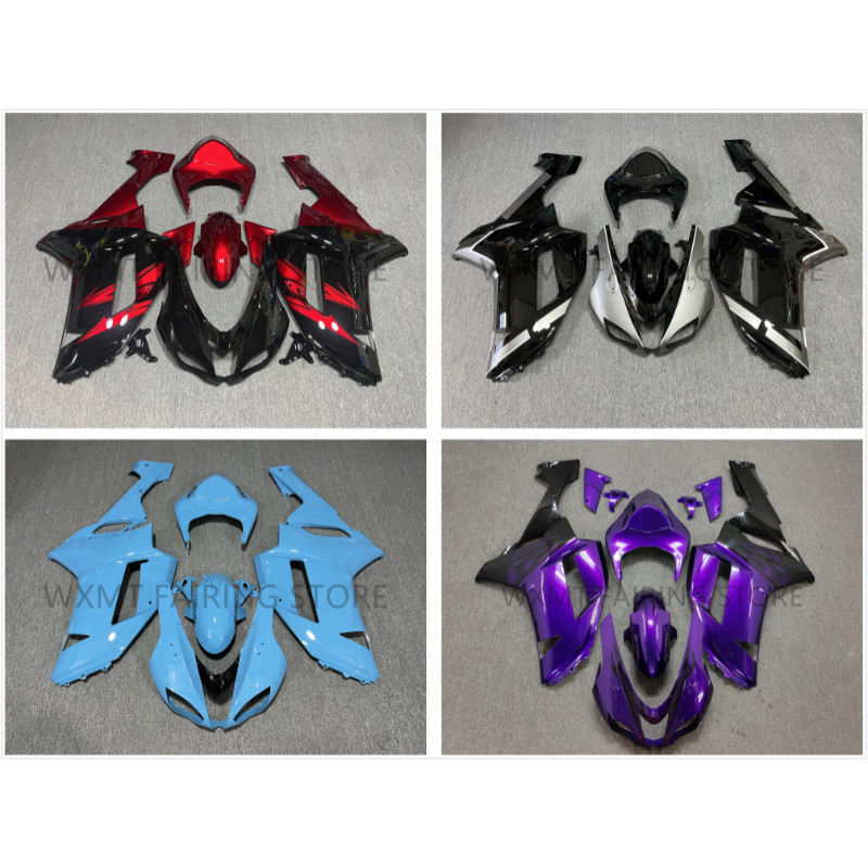 NEW ABS Motorcycle Injection mold Fairings Kit fit for Ninja ZX-6R 2007 2008 ZX6R zx 6r 636 2007 20