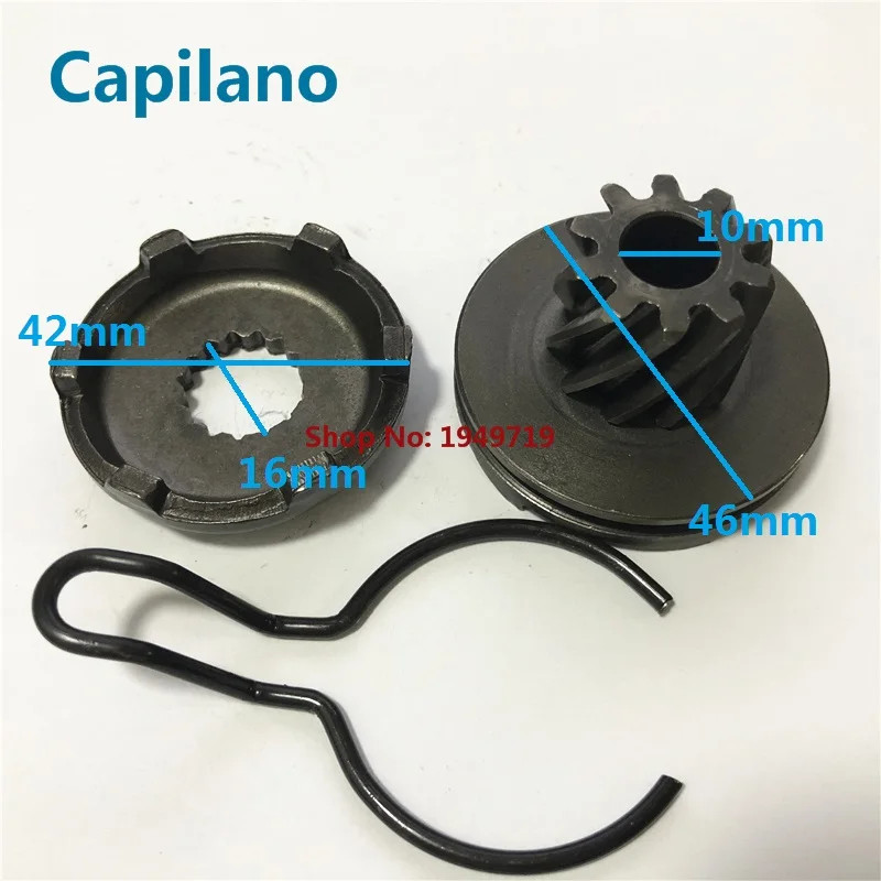 Kick Shaft Pinion Start Gear assembly ZY125 for Yamaha 125cc Jog ZY 125 spare parts