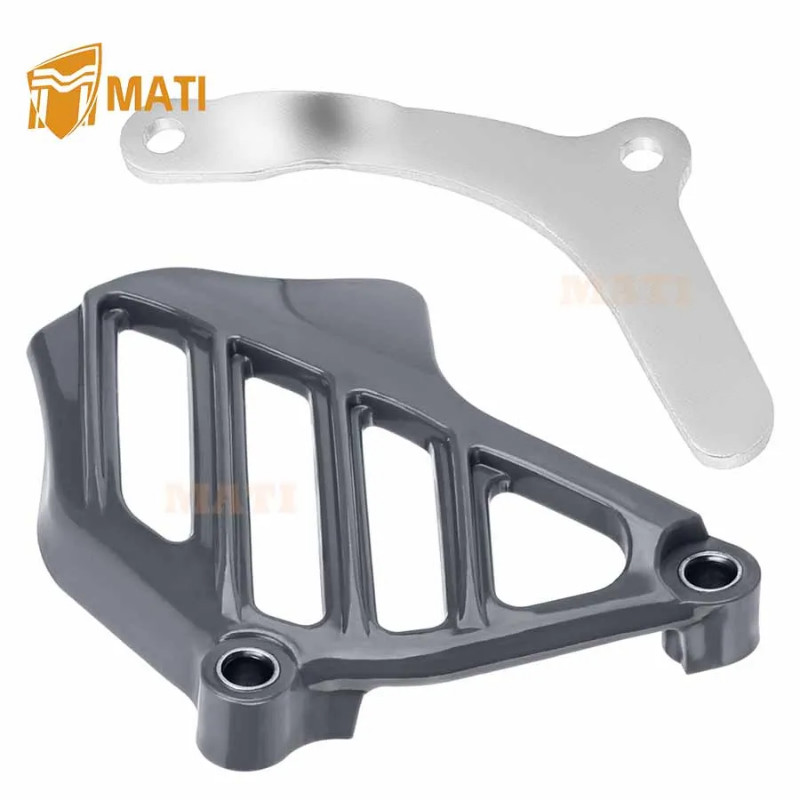 M MATI Front Sprocket Cover & Chain Guide Fit for Honda CR250R CR500R 1984-2001, OEM# 23810-KZ3-861