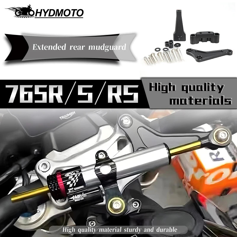 For Street Triple 765 S 765S STREET TRIPLE 765RS 765R Motorcycle CNC Stabilizer Damper Aluminum Ste