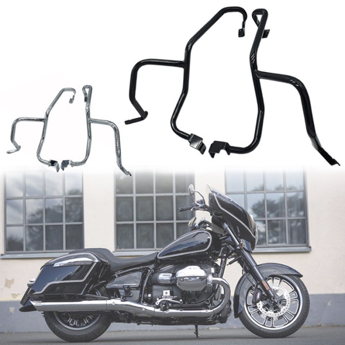 Fit For BMW R18B R18TC 2021 2022 Highway Engine Guard Motorcycle Crash Bars Bar Bumper Protector St