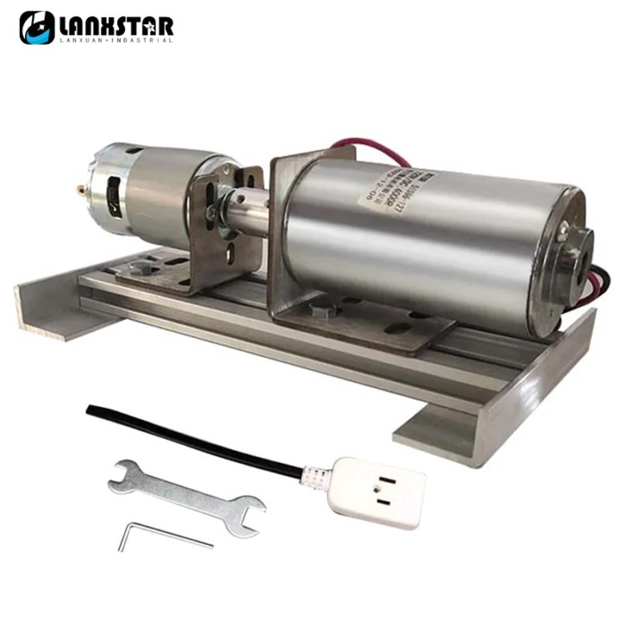 775 DC Permanent Magnet Brushless Motor Set 220V Double Bearing Mute Generator High Voltage Motor M