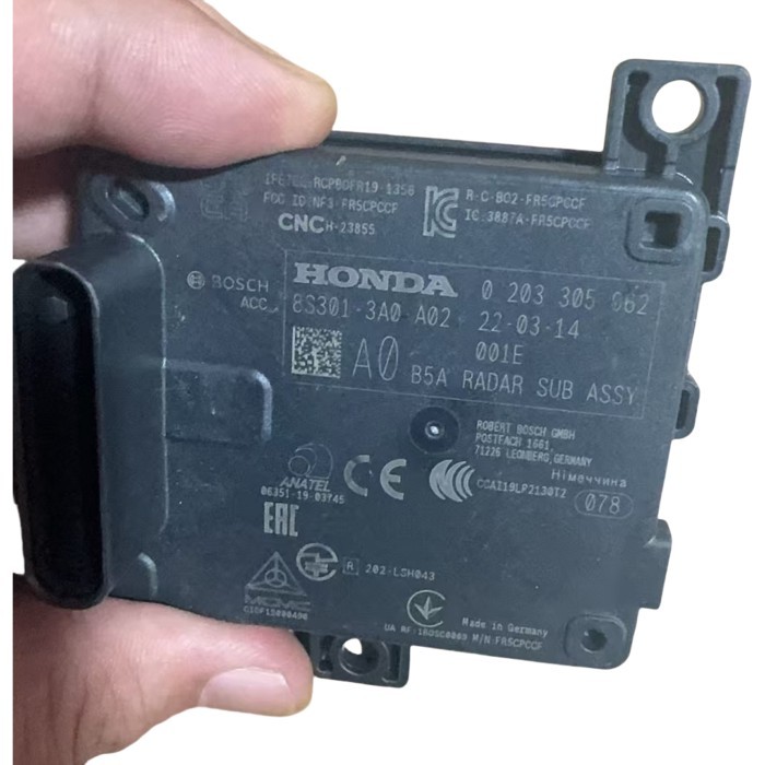 8S301-3A0-A02 Honda 2023-2024 Accord CR-V Cruise Control Distance Sensor