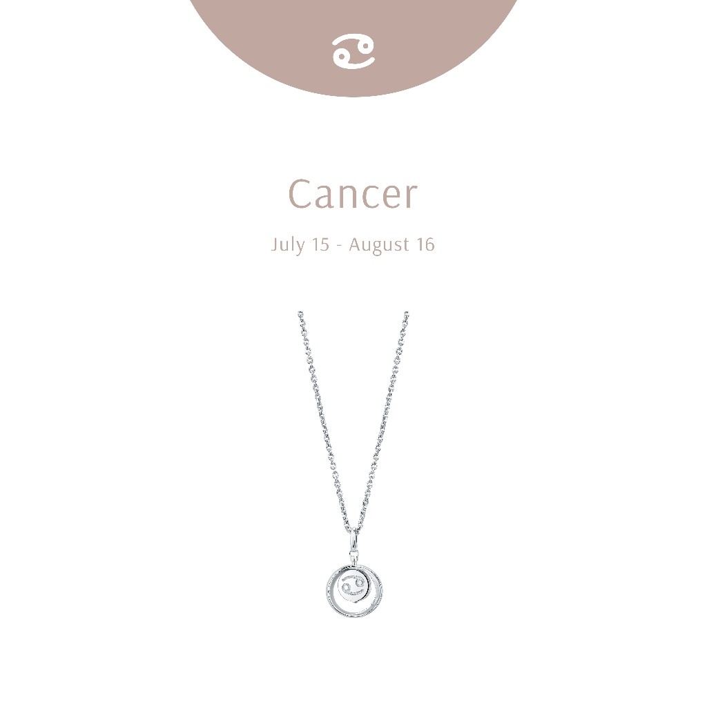 Ravipa | Zodiac Cancer Necklace - สร้อยคอ