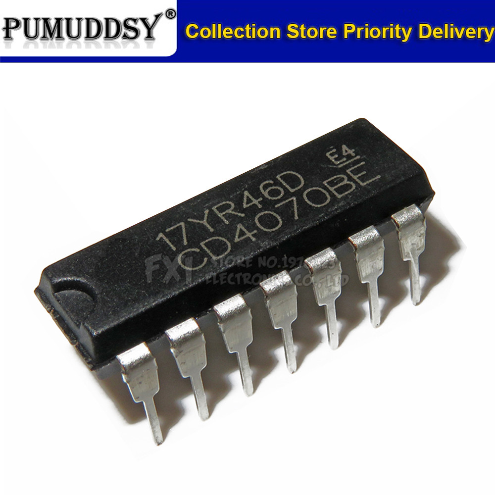 10PCS CD4070BE CD4070 DIP14 DIP CD4052 CD4053 CD4060 CD4066 CD4068 CD4069UBE CD4071 CD4072 CD4077 CD
