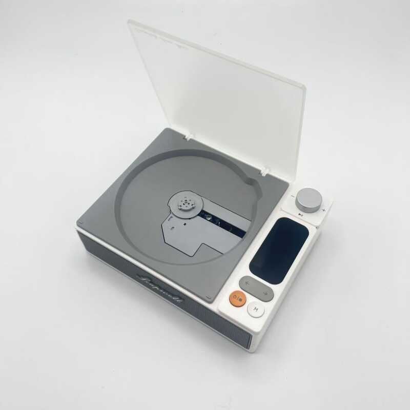 Retro cd Player อัลบั้ม CD Player เครื่องเล่นเพลงลําโพงบลูทูธแบบพกพาของขวัญวันเกิด