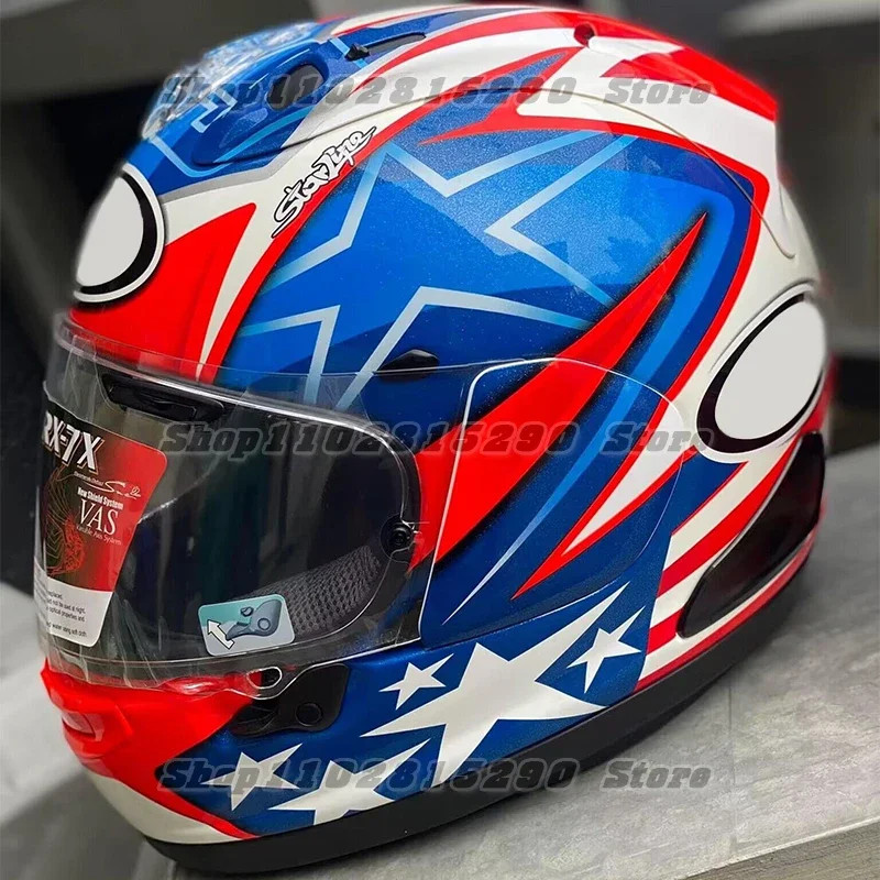 RX-7X Hayden SB Motorcycle Helmet RX7X Full Face Helmet RX-7X Corsair-X RX-7V Casco Size M-XXL Japa