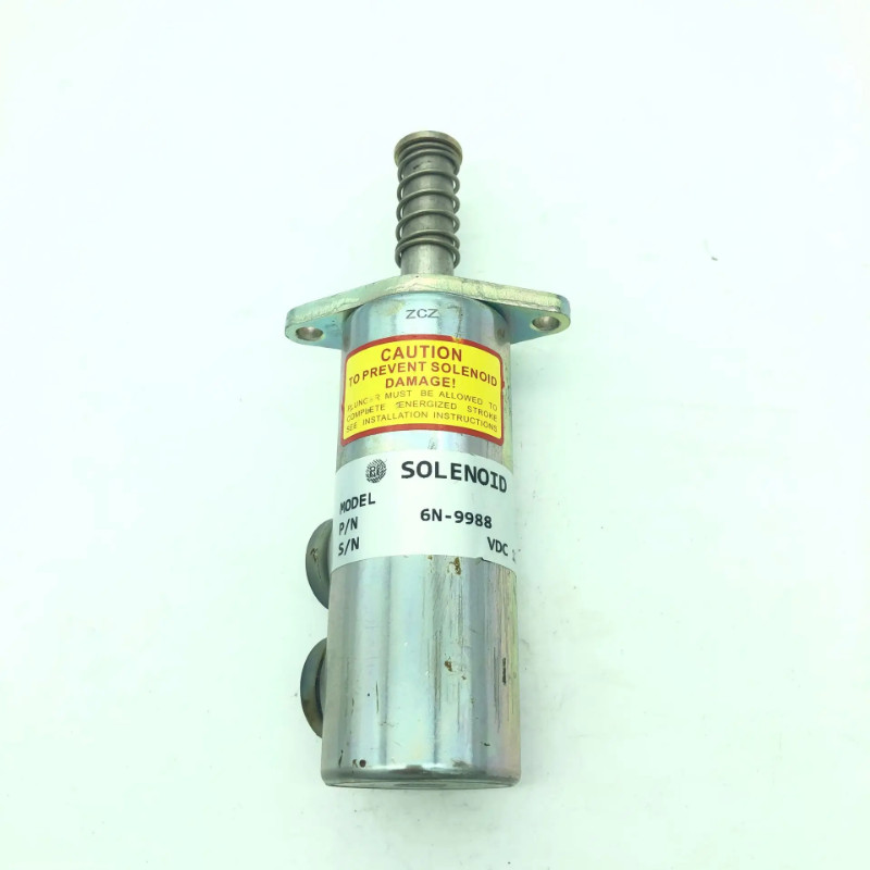 6N-9987 6N-9988 12V Shut Down Solenoid for Caterpillar CAT Excavator 225 225D 229 231D Engine 3208