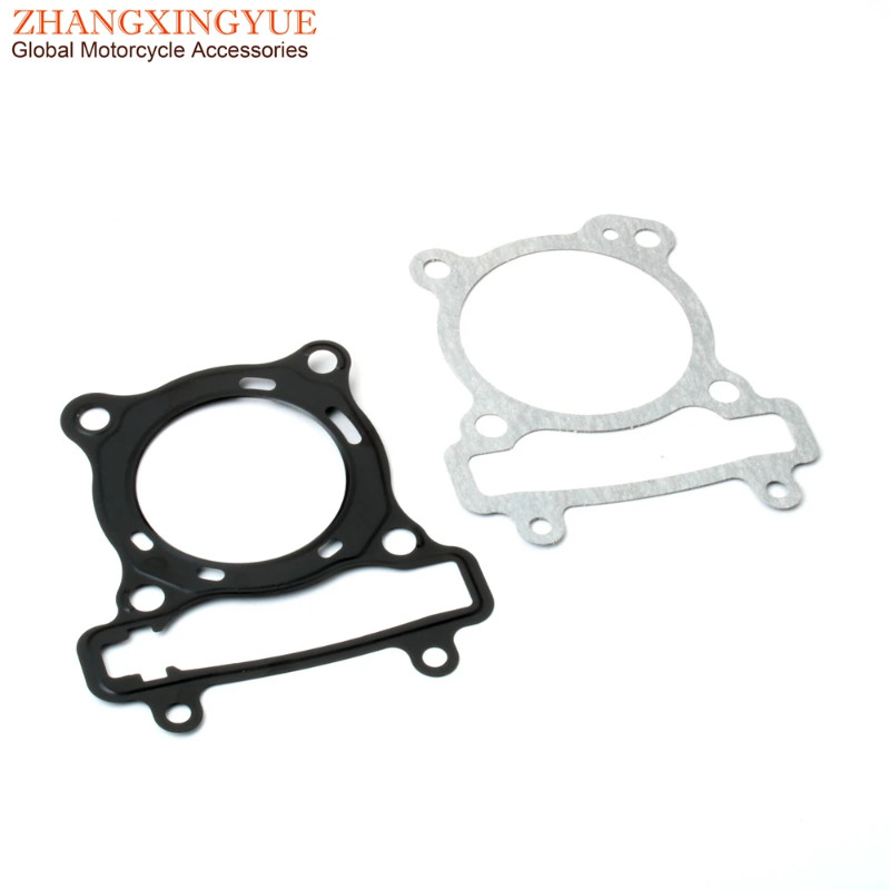 170cc Cylinder Gasket Set Top End for Yamaha LC135 Spark135 Jupiter MX Sniper 135 Crypton X Vixion1