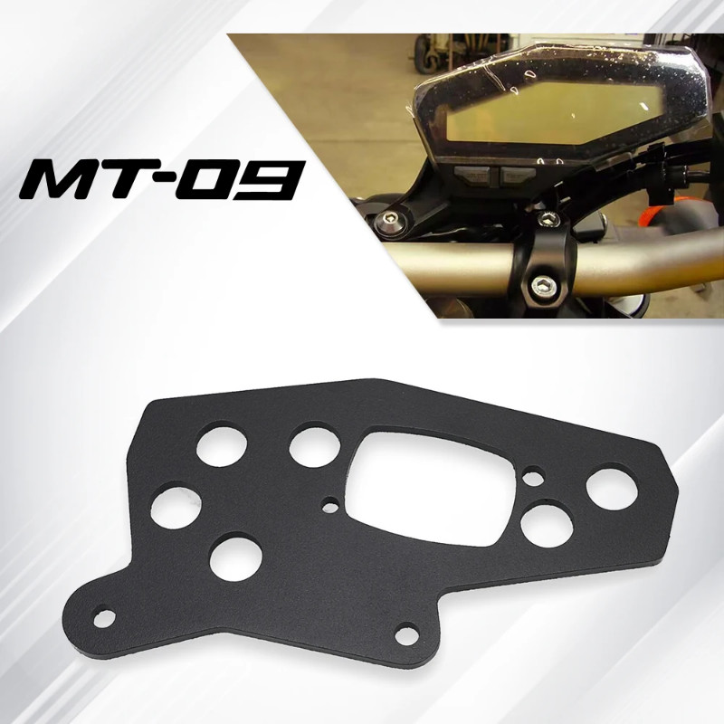 Gauge Relocation Bracket (Centers and Lowers Dash) For Yamaha FJ-09 FZ-09 MT-09 FJ09 FZ09 MT09 ABS