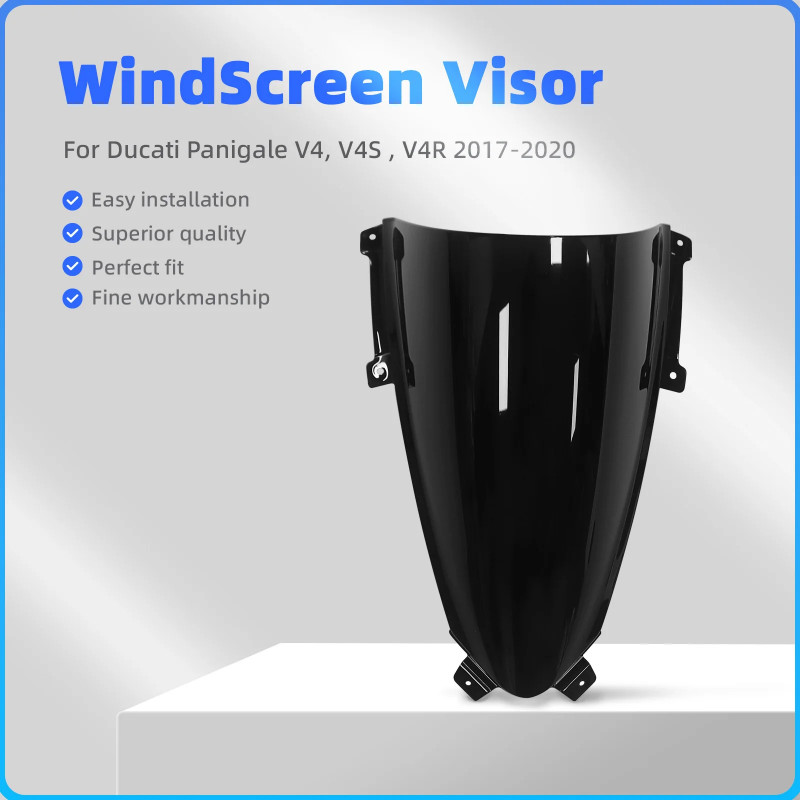 Windscreen For Ducati Panigale V2 955 V4 R S V4R 998 V4S Corse 2018 2019 2020 2021 Screen Deflector