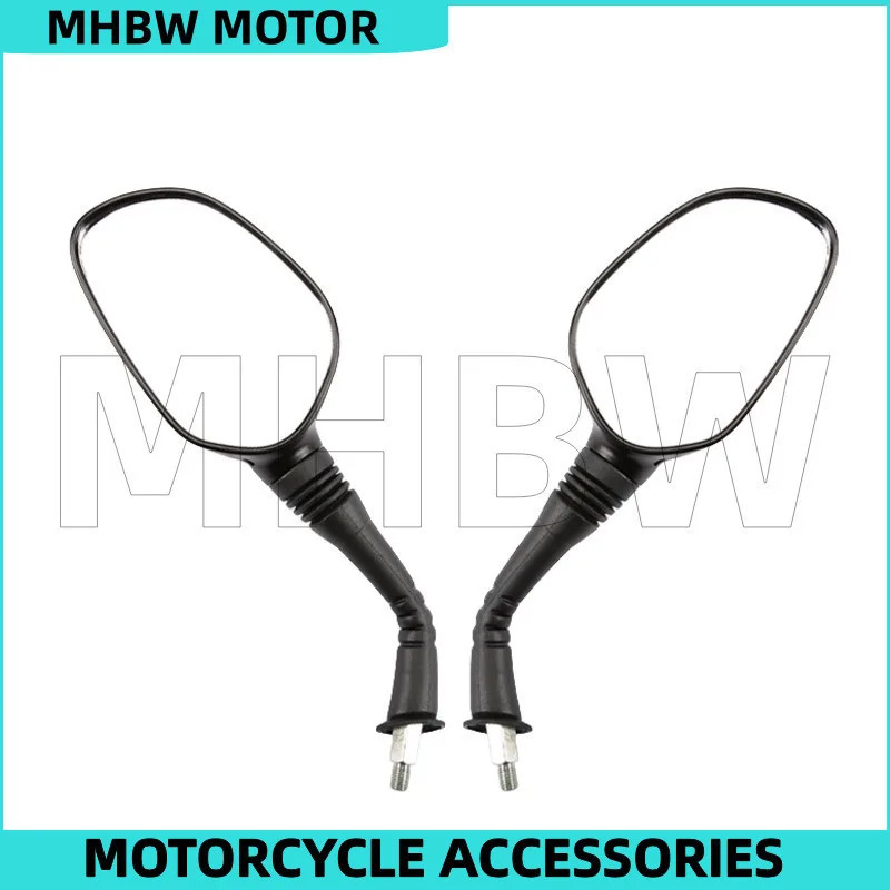 Left / Right Rearview Mirror for Haojue Hj125t-10-10a-10c-10f-10h