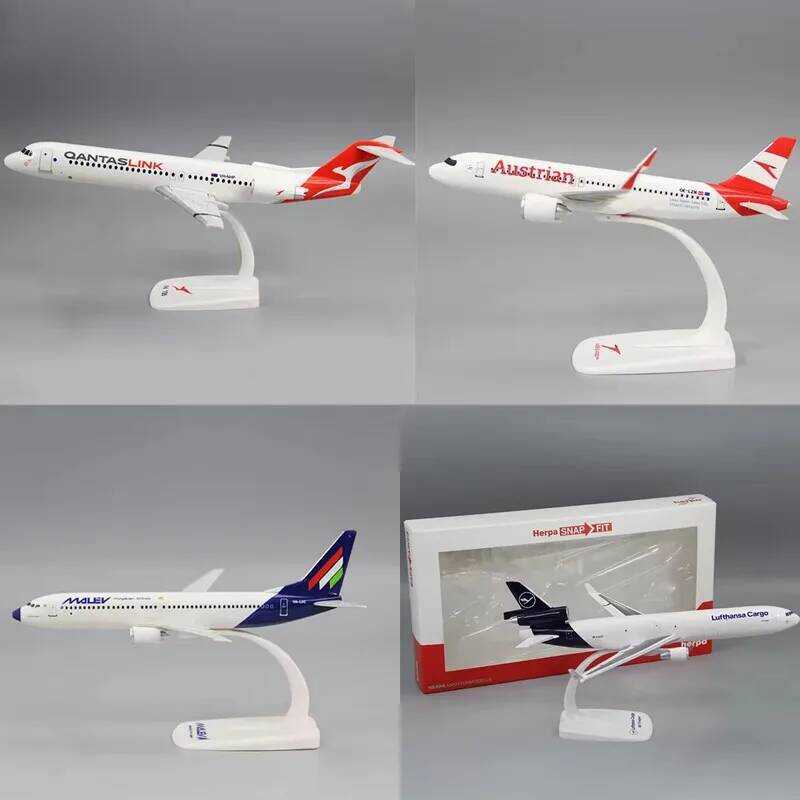 C 1:200 Fokker Fk-100 Qantas/Iberia Express/Austriana320neo /Malév Malev737-800 /Md-11 Lufthansa Ca