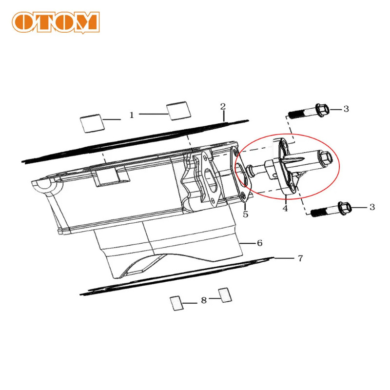 OTOM Motorcycle Engine Timing Chain Tensioner For ZONGSHEN NC250 ZS177MM NC450 ZS194MQ-2 RX3 KAYO T