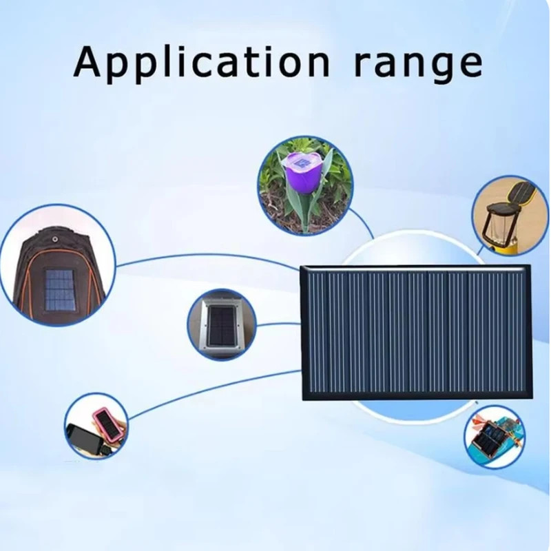 For Iphone charger 3.5W Solar Charger Polycrystalline Solar Cell Solar Panel USB Solar Mobile Charg