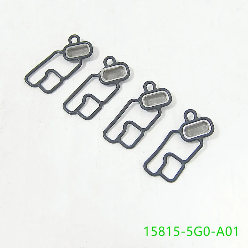 Car accessories 15815-5G0-A01 engine VVT variable timing spool solenoid valve gasket filter for Hon