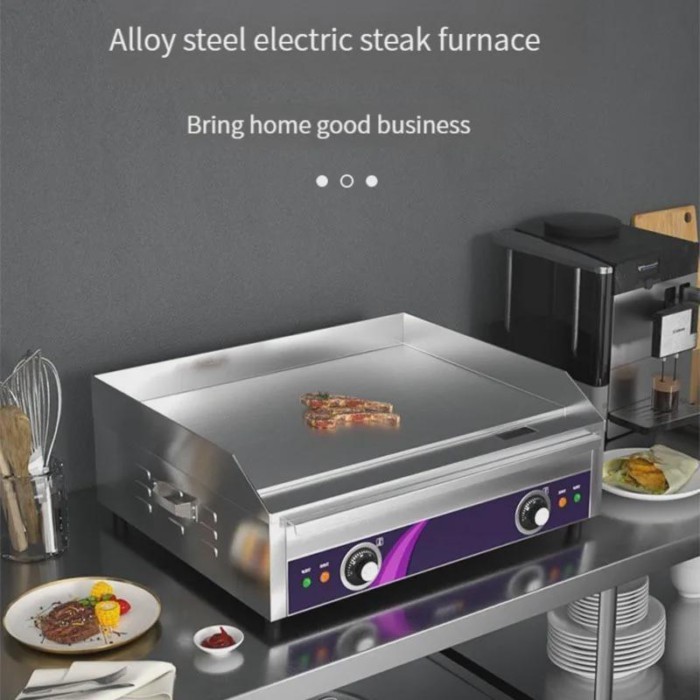 Barbecued Iron Plate Electric Grill Japanese Style Frying Equipment Steak Machine Hand Grab Cake Ma