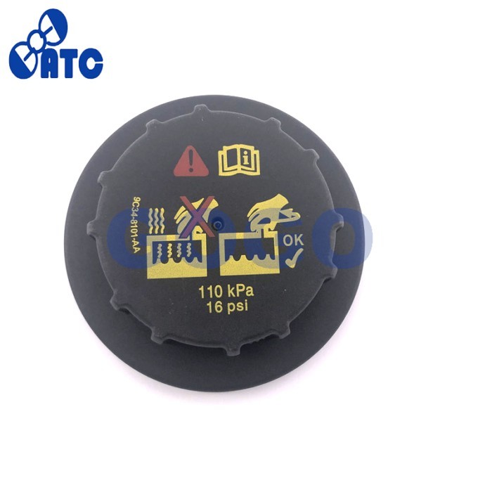 Radiator Coolant Reservoir Tank Cap for 1995-2019 Ford Taurus Mustang Explorer OEM 9C34-8101-AA PA6