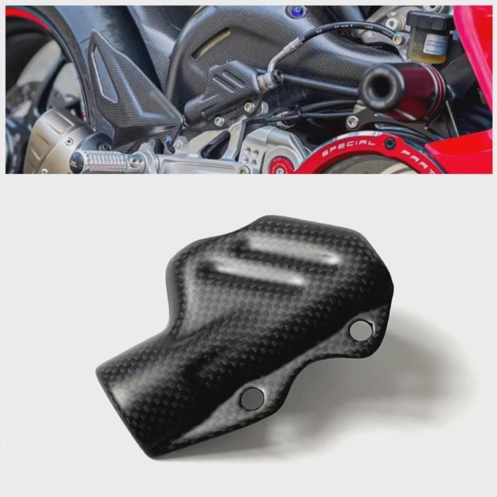 For Ducati Panigale V4 V4S V4R / Streetfighter V2 V4 V4S 2018-2025 Carbon Fiber Rear Brake Pump Pro