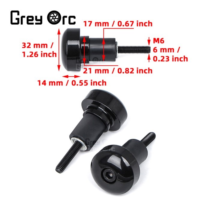 Motorcycle Ironwork Handlebar Weight Balance Socket Slider Handlebar Block For Yamaha R1 R6 FZ1 FZ6