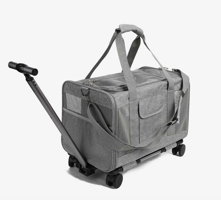 Cat Cat Pet Trolley Bag Breathable Dog Bag Cat Bag Folding Outing Trolley Case Portable
