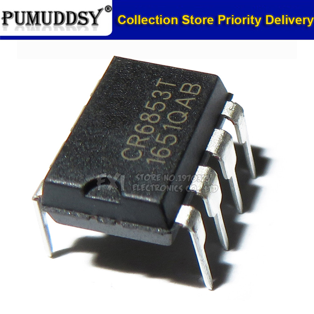 10PCS CR6853T CR6853 DIP8 DIP ใหม่เดิม