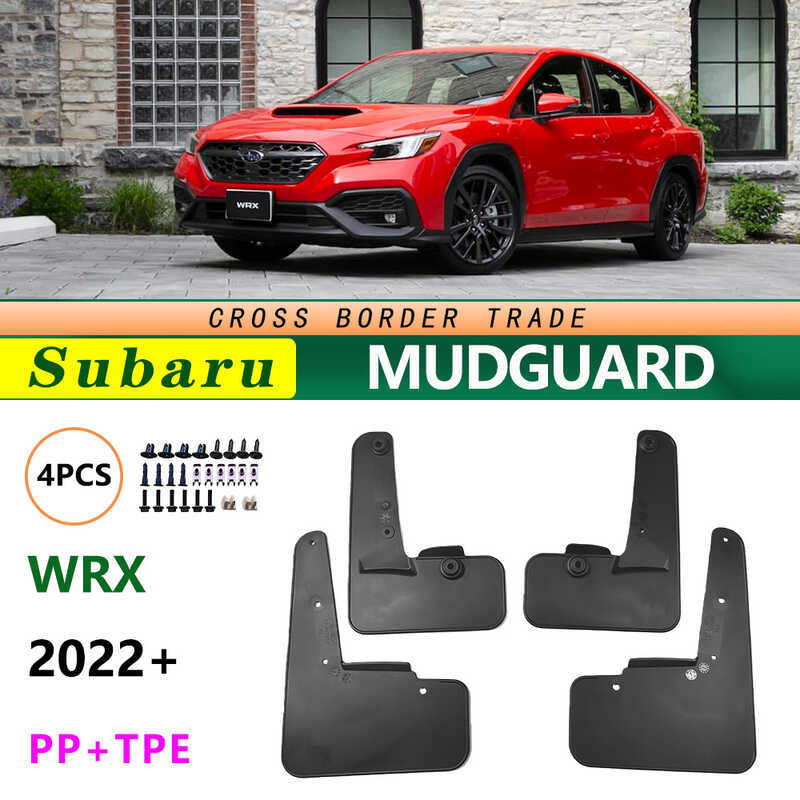 เหมาะสําหรับ 22-24 Subaru WRX อะไหล่รถยนต์ Subaru WRX บังโคลนยางด้านหน้าด้านหลัง Cross-Border