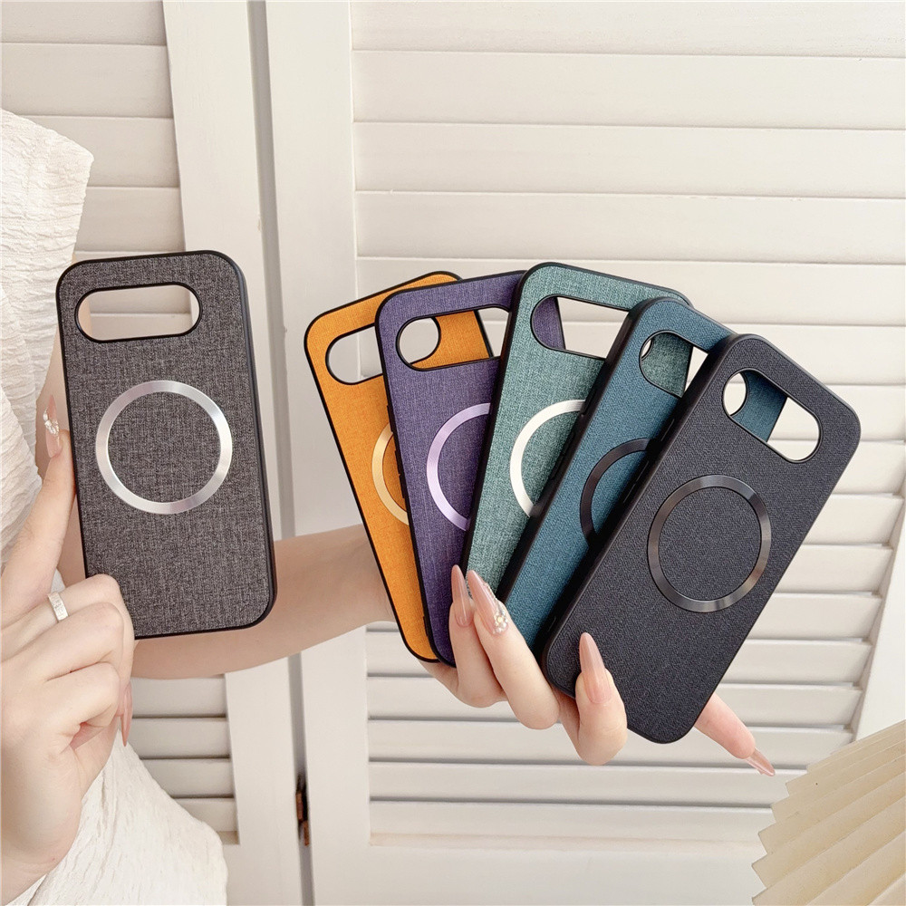 เคสสําหรับ Google Pixel 10A 10 10Pro 10ProXL ⭐ปกโทรศัพท์ผ้าแม่เหล็ก⭐ แม่เหล็กเคสกันกระแทก Pixel10A P