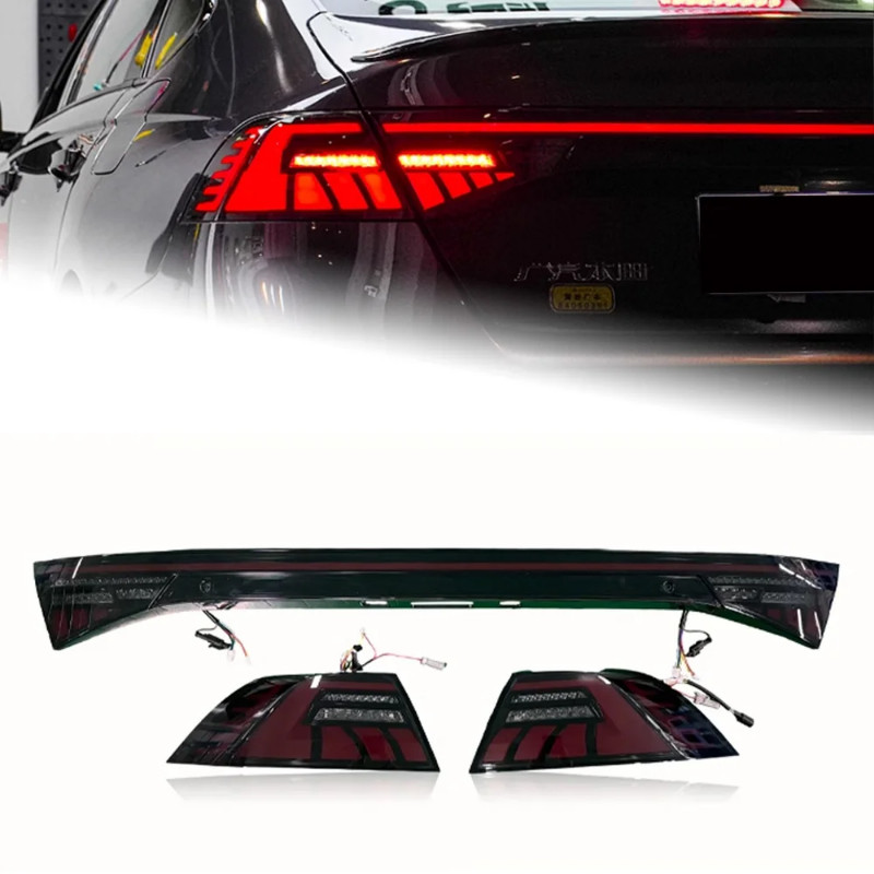 AKD Car Styling for Accord Tail Lights 2023 New Accord LED Tail Lamp Rear Lamp DRL Signal Brake Rev