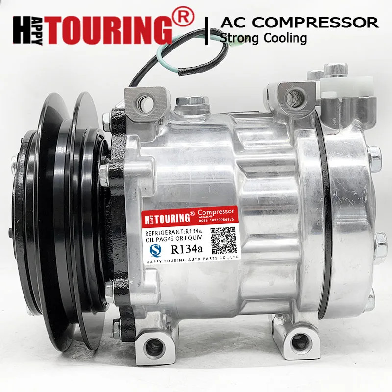 SD7H13 AC Compressor for Komatsu WA320 Kobelco SK130 SK250 SK330423-S62-4330 TDKR151350S 423-S62-43