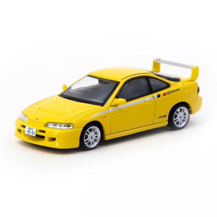 Out of Print Model 1/64 TARMAC Honda Integra TYPE R DC2 MUGEN Sunlight Alloy Car Model
