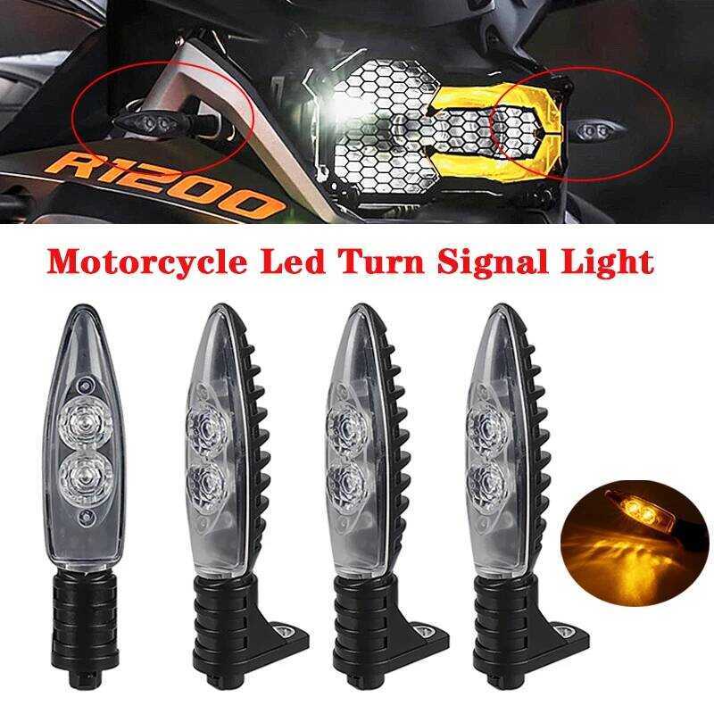 C Motorcycle LED Turn Signal Light Front Indior Bker Lamp For BMW G310gs G310r F 650 700 800 GS K 1