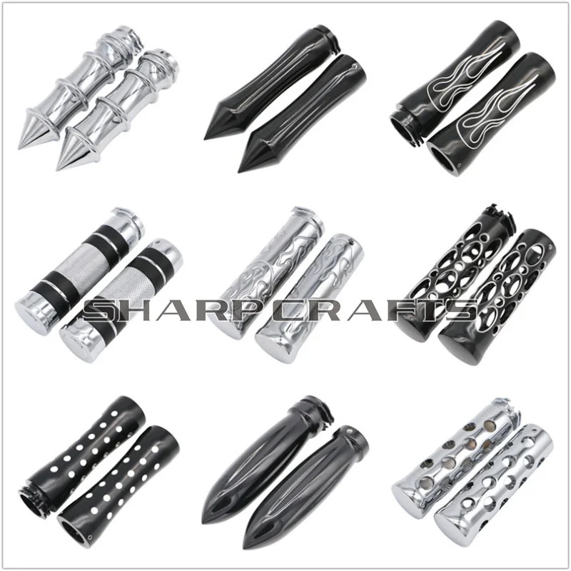 Motorcycle Handlebars Hand Grips For Yamaha Dragstar V-star XVS DS 400 650 950 1100 DS400 DS650 XVS