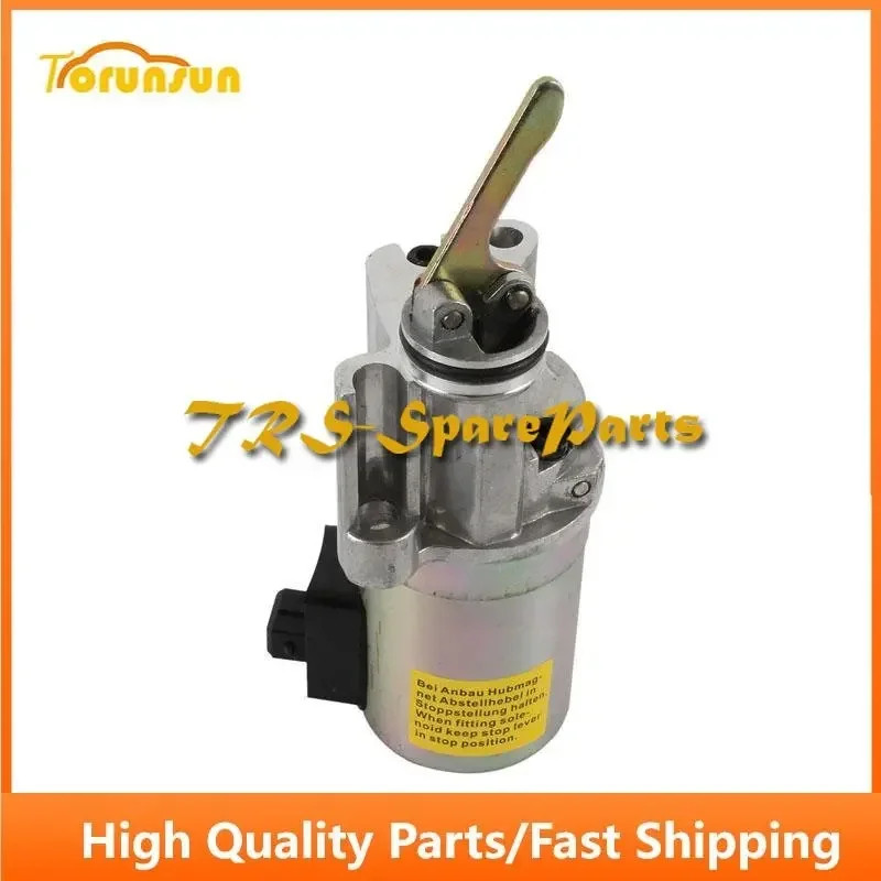 12V Stop Solenoid VOE21191698 For Volvo BL60 BL60B BL61 BL61 PLUS BL61B BL70 BL70B BL71 BL71 PLUS B